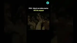 POV - Mock me tukke marke 80%ile aayega  #education #iim #catexam #shorts