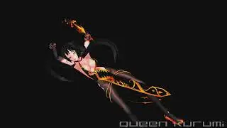 mmd x date a live kda the baddest party dress kurumi tokisaki