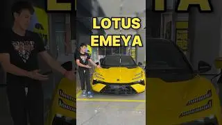 Быстрый Электрический лифтбэк LOTUS EMEYA #car #автомобили #обзор