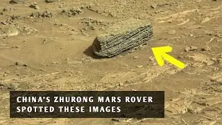 Captured by mars rover zhurong a part of tianwen1 mission