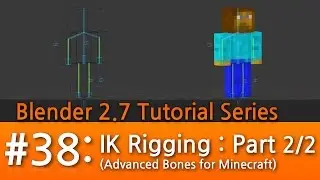 Blender 2.7 Tutorial #38 : IK Rigging (Part 2/2) 