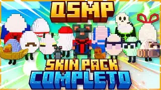✔️ QSMP 2024 - SKIN HUEVOS para MINECRAFT + Instalación ► SKIN PACK COMPLETO