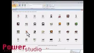 How to connect CVM-MINI to PowerStudio Scada?