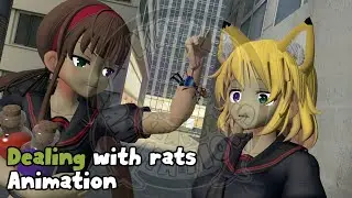 Dealing With Rats [ Giantess / Vore ]