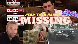 Calling All Internet Detectives: Missing High Stakes Poker Player Brad Booth