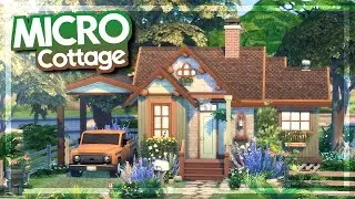Micro Cottage - Tiny House / The Sims 4 Speed Build - Base Game/Laundry Day/Country Kitchen Kit