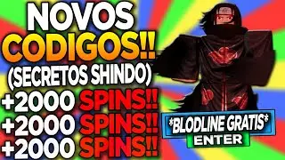 TODOS NOVOS MAIO CODIGOS no SHINDO LIFE (ROBLOX shindo life CODES)!!