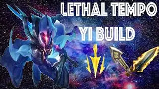 EZ QUADRAS BEST ASSASIN YI BUILD YET l Lethal Tempo Master Yi l