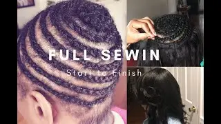 Full sew in no leave out