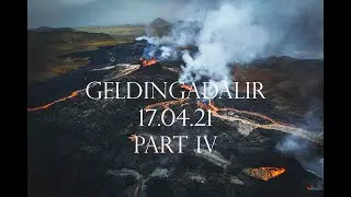 Iceland - Geldingadalir Volcano Eruption Part IV - Drone video 4K