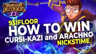 Dungeon defenders 2 How to win Cursi-kazi\Arachno 931 Floor Diverse meta build - #999 Floor Ride