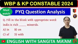 PYQ Question Analysis || English With Sangita Ma'am ||