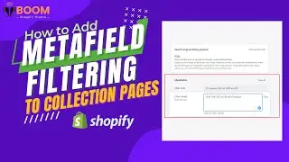 How to Add Metafield Filtering in Collection Page on Shopify | Shopify Tutorial DIY