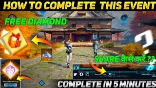 FREEFIRE NEW EVENT | HOW TO COMPLETE ALPINE EVENT IN FREEFIRE | 27 DECEMBER NEW EVENT | FF NEW EVENT