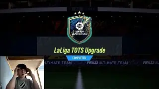 Opening my GUARANTEED La Liga TOTS Pack on FIFA 22....