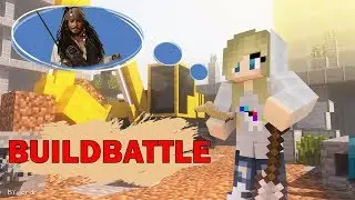 BUILDBATTLE на Hypixel / Как построить пирата???