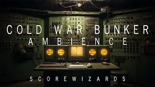 Cold War Bunker Ambience | Ambient Synthwave + Ambience SFX | SCOREWIZARDS