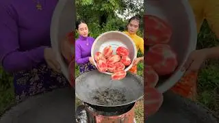 Watermelon jelly cook recipe #shortvideo #shorts #recipe #food #cooking