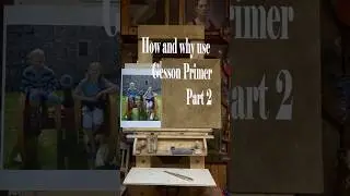 New #paintingproject - #howto and why add #gessoprimer - #Artist #knutandrevikshåland part 2