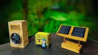 How to make solar cooler with cardboard || Assam Make