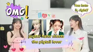 EUNCHAE *cute funny* interactions with IVE (pigtail HATER meets the pigtail LOVER)