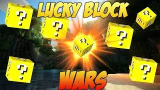 minecraft lucky block wars denedim