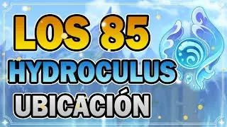 Ubicación de los 85 HYDROCULUS de Fontaine . Genshin Impact Fontaine