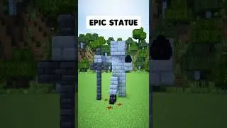 Minecraft Mini Statue Build 
