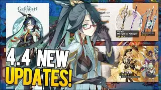 CLOUD RETAINER IS HERE! | Genshin Impact 4.4 NEW CHARACTERS + NAVIA BANNER ANNOUNCED