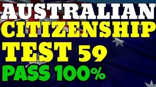 Australian Citizenship Test Questions 2024-2025 🇦🇺
