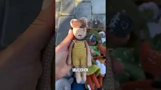 Милые вязаные игрушки 
