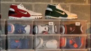 Nike Lebron sneaker collection with Chilltown,Air Jordan 1 Zion bayou boys,Blacklight Legit Check
