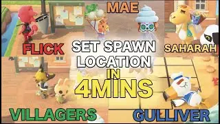 How to set the spawn location of (almost) EVERY NPC in Animal Crossing New Horizons in 4 MINUTES!