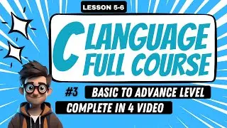 C Programming for beginners | For Loop | do while loop | Function in C Programming | Part 3