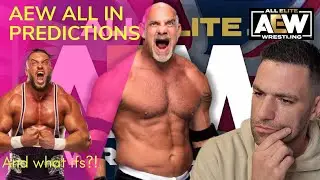AEW ALL IN | predictions / what ifs?!