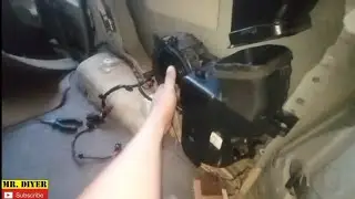 How to Remove Rear Evaporator Toyota Innova
