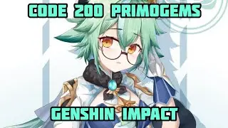 Redeem Code 200+100 Primogems - Genshin Impact