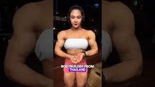 Ifbb pro Asian female bodybuilder | panjapa chumyam 