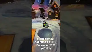 LEGO ADVENT CALENDAR 11th of December 2022 (60352)
