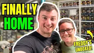 Unboxing the Freddy Funko Pop Collection & Setting Up A Temporary Studio!
