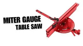 Potong kayu lebih presisi, Review Miter Gauge Table Saw Jig potong kayu