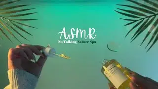 ASMR🌿Restorative Nature Spa (No Talking) Jade Healing | Natural & Korean Skincare, Hair Treatment