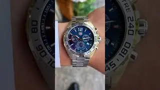 TAG HEUER FORMULA 1 CHRONOGRAPH. Кварцевый, 43 mm, Сталь #watch #тюмень