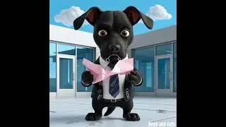 A normal day of the black dog🤣😅😂