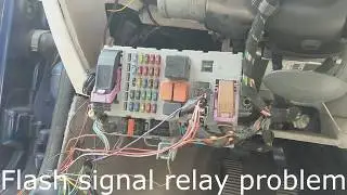 FIAT flash signal indicator repair