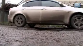 Воронеж. Пробки. Переулок Здоровья.