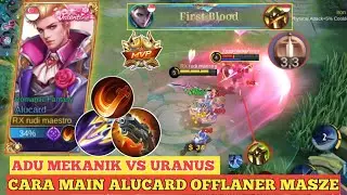 CARA MAIN ALUCARD OFFLANER NEW UPDATE|BUILD ALUCARD TERSAKIT 2022|Mobile Legends
