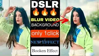 DSLR Jaisa Blur Effect | Instagram Boken Effect Tutorial