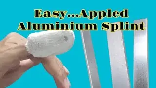 Splinting finger by Aluminium Splint