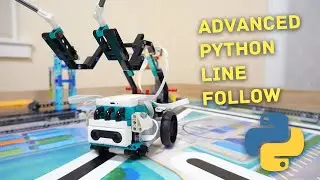 Advanced Python Line Follow for LEGO Mindstorms / SPIKE Prime
